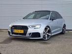 Audi A3 RS3 2.5 Tfsi 400pk Quattro S Tronic 2017 Grijs, Auto's, Audi, Automaat, Zwart, Leder, 1485 kg