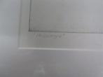 A5584 Zeefdruk van Ed Riemsma 'Zonder Titel', Antiek en Kunst, Ophalen of Verzenden