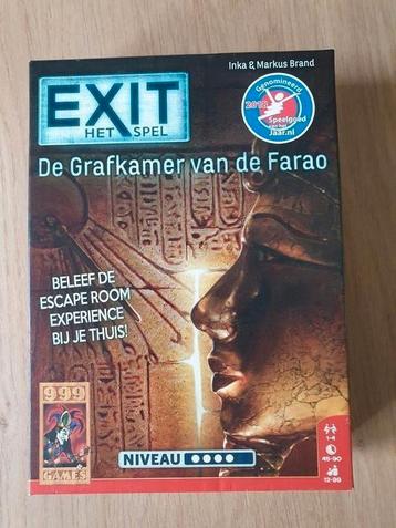 Escaperoom spel Egypte de grafkamer van de farao beschikbaar voor biedingen