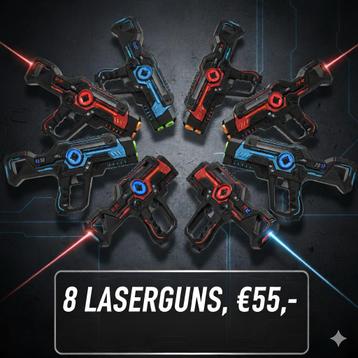 Lasergame pakket huren - 8 stuks €55,- #kinderfeestje beschikbaar voor biedingen
