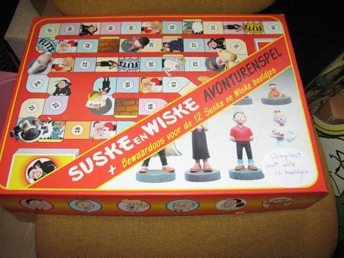 Suske en Wiske Avonturenspel - uitgave 2000-met 12 beeldjes, Verzamelen, Supermarktacties, Albert Heijn, Ophalen of Verzenden