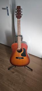 Aria AW200BS 1990 SN 900300103, Muziek en Instrumenten, Ophalen, Gebruikt, Western- of Steelstringgitaar