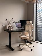 Elektrische zit-sta bureau als nieuw!, Ophalen, In hoogte verstelbaar, Zo goed als nieuw