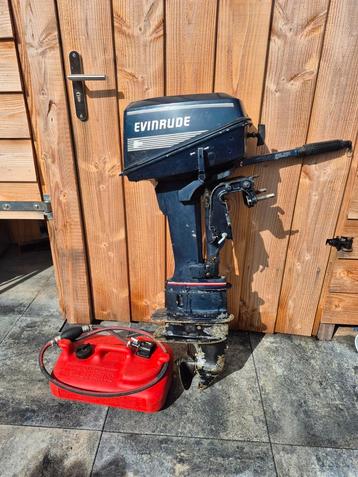 Kunstof benzine tank 12 liter met koppeling voor oa evinrude beschikbaar voor biedingen