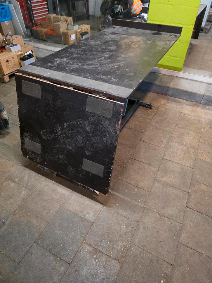 Heftafel, werkbank motortafel hefbank quadbrug scooterbrug, Doe-het-zelf en Verbouw, Werkbanken, Ophalen