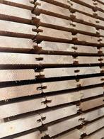dikke blokhutdelen nieuw met v kant 28mm dik 130mm breed, Ophalen of Verzenden, Nieuw, 250 cm of meer, Planken