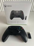 Xbox Series X/S Controller + Wireless Adapter (Carbon), Spelcomputers en Games, Spelcomputers | Xbox | Accessoires, Ophalen, Xbox Series S