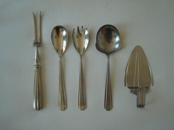 Gero Zilmeta 552 Dubbelplooi, Antiek en Kunst, Antiek | Bestek, Ophalen of Verzenden