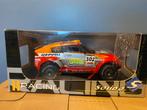 Mitsubishi Pajero Evo Dakar 302 Solido 1:18 Rood/Oranje, Hobby en Vrije tijd, Modelauto's | 1:18, Ophalen of Verzenden, Zo goed als nieuw