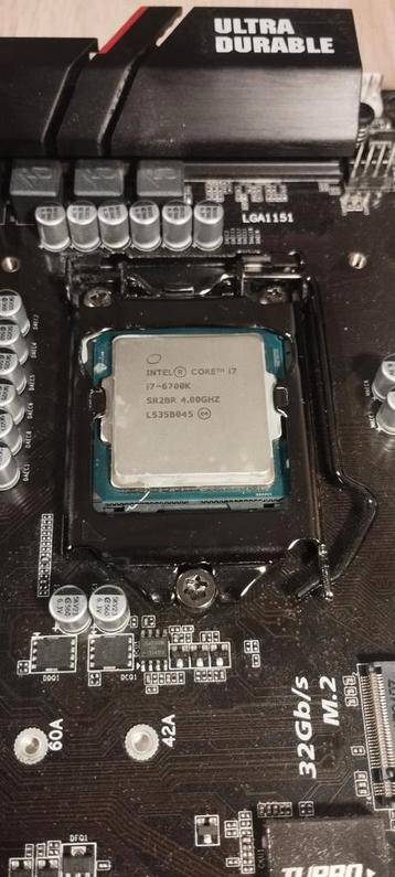 I7-6700K Upgrade Set: Mobo, CPU, Koeler beschikbaar voor biedingen