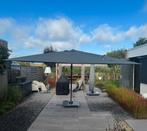 Platinum challenger Premium T2 zweefparasol, Tuin en Terras, Ophalen, Zo goed als nieuw, Parasolvoet, 3 tot 4 meter