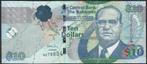 Bahamas 10 Dollars 2009, Postzegels en Munten, Bankbiljetten | Amerika, Verzenden, Noord-Amerika, Los biljet