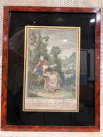 Verliefd stel met konijntje, Antiek en Kunst, Ophalen of Verzenden