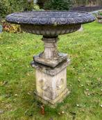 Tuinornament met schaal – klassiek en imposant, Ophalen, Steen, Overige typen