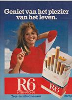 Retro reclame 1982 R6 sigaretten geniet van het plezier, Verzenden, Overige typen
