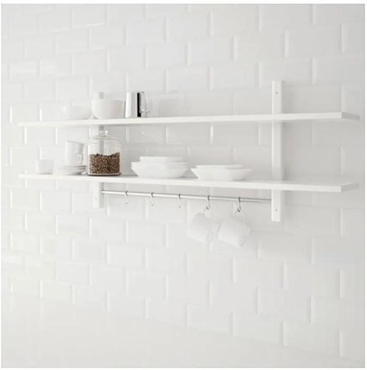 wandrek Varde Ikea, Huis en Inrichting, Badkamer | Complete badkamers, Gebruikt, Ophalen