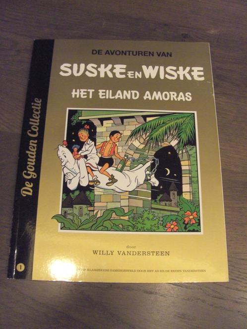 Suske en Wiske Gouden collectie deel 1 Het eiland Amoras, Boeken, Stripboeken, Gelezen, Eén stripboek, Ophalen of Verzenden