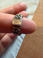 Buddha to Buddha ring zilver 925 - maat 18.1mm, Sieraden, Tassen en Uiterlijk, Ringen, 18 tot 19, Gebruikt, Verzenden, Dame of Heer