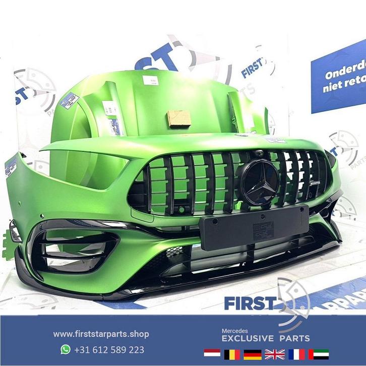 W177 A45 AMG VOORKOP FRONT FACELIFT A45s Mercedes A KLASSE 2, Auto-onderdelen, Carrosserie en Plaatwerk, Bumper, Mercedes-Benz