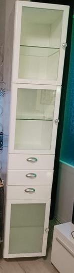 Vitrinekast, Huis en Inrichting, Kasten | Vitrinekasten, Ophalen, Minder dan 50 cm, Zo goed als nieuw, 150 tot 200 cm