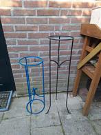Brocante bloempot staanders, Ophalen