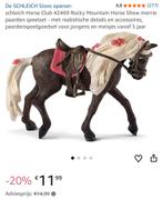 Schleich Horse Club Rocky Mountain Paard, Ophalen of Verzenden, Zo goed als nieuw, Jongen of Meisje