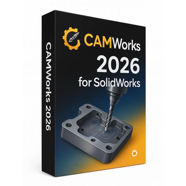 CAMWorks 2026 voor SolidWorks, Computers en Software, Educatie- en Cursussoftware, Nieuw, Windows, Ophalen