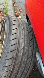 17 inch velgen 5x100 met stoeprandschade, Auto diversen, Wieldoppen, Ophalen of Verzenden, Gebruikt