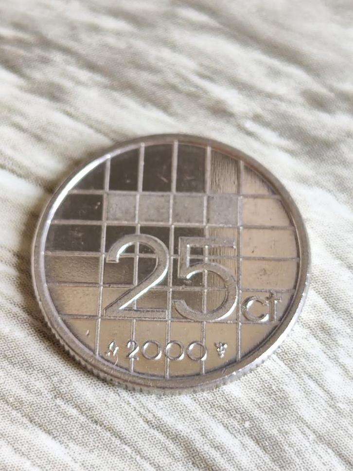 25 Cent "Kwartje" – Beatrix – Met originele muntglans, Postzegels en Munten, Munten | Nederland, 25 cent, Koningin Beatrix, Ophalen