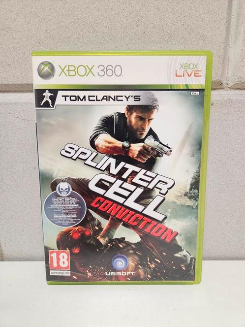 XBOX 360 Tom Clancy's Splinter Cell Conviction, Spelcomputers en Games, Games | Xbox 360, Zo goed als nieuw, 1 speler, Vanaf 18 jaar