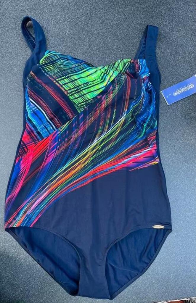 Sunflair badpak maat 50C nieuw, Kleding | Dames, Badmode en Zwemkleding, Nieuw, Badpak, Blauw, Ophalen of Verzenden