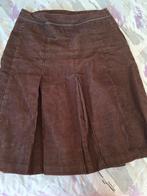 Bruine corduroy rok van Silver Creek - Maat 36, Ophalen of Verzenden, Zo goed als nieuw, Maat 36 (S), Boven de knie