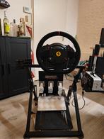 Sim race set-up ThrustMaster t300 Ferrari met extras, Ophalen, Zo goed als nieuw
