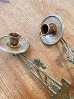 Messing pianokandelaars, Ophalen of Verzenden, Overige materialen