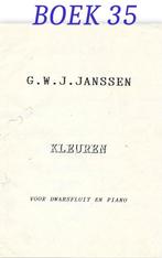 Bladmuziek Boek35 Kleuren voor dwarsfluit en Piano, Gebruikt, Klassiek, Dwarsfluit of Piccolo, Ophalen of Verzenden