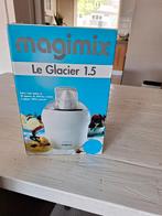 Magimix Le Glacier 1.5 Ijsmachine - Zo Goed Als Nieuw, Witgoed en Apparatuur, IJsmachines, Ophalen of Verzenden, Zo goed als nieuw