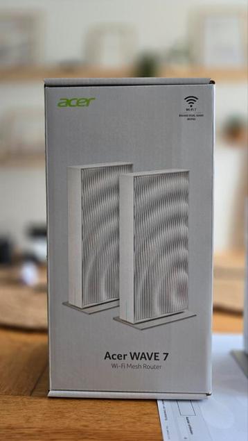 Acer Wave 7, wifi 7 Mesh Router, EU plug, dual pack beschikbaar voor biedingen