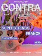 2 tickets CONTRA W/ FRANCK, SUPERSTRINGS & MORE, Tickets en Kaartjes, Evenementen en Festivals