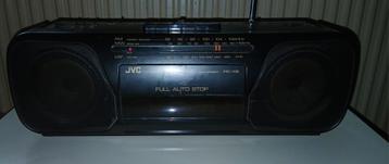 JVC RC 115 Ghettoblaster Boombox radio cassette speler  beschikbaar voor biedingen