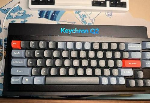 Keychron Q2 mechanisch toetsenbord, Computers en Software, Toetsenborden, Zo goed als nieuw, Ophalen of Verzenden
