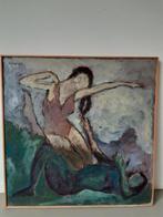 Schilderij 'Dans I' van Tessa van der Waal Posthuma, Antiek en Kunst, Ophalen