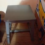 Grijze houten kruk, Gebruikt, Eenvoudig, Ophalen of Verzenden, Hout