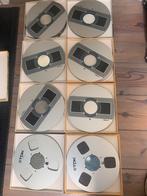 8x 26 cm haspels met tape TDK, Ophalen of Verzenden
