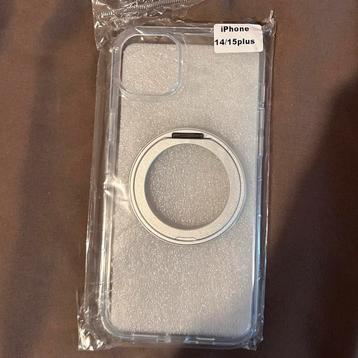 MagSafe iPhone 14/15Plus hoes en 2 premium Screenprotectors beschikbaar voor biedingen