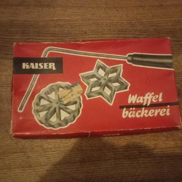 Kaiser wafel bakvorm  beschikbaar voor biedingen