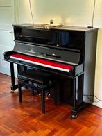 Schiedmayer 124 piano – met kruk – uitstekend onderhouden, Muziek en Instrumenten, Piano's, Ophalen, Zwart, Zo goed als nieuw