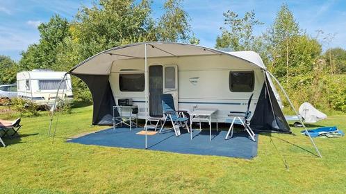 Zgan Fendt Topas 495 sfb, Caravans en Kamperen, Caravans, Particulier, tot en met 4, 1000 - 1250 kg, Rondzit, Fendt, Frans bed