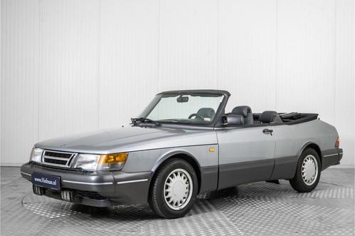 Saab 900 Cabrio 2.0 Turbo 16 (bj 1991), Auto's, Saab, Bedrijf, Te koop, Saab 900, Lederen bekleding, Open dak, Benzine, Cabriolet