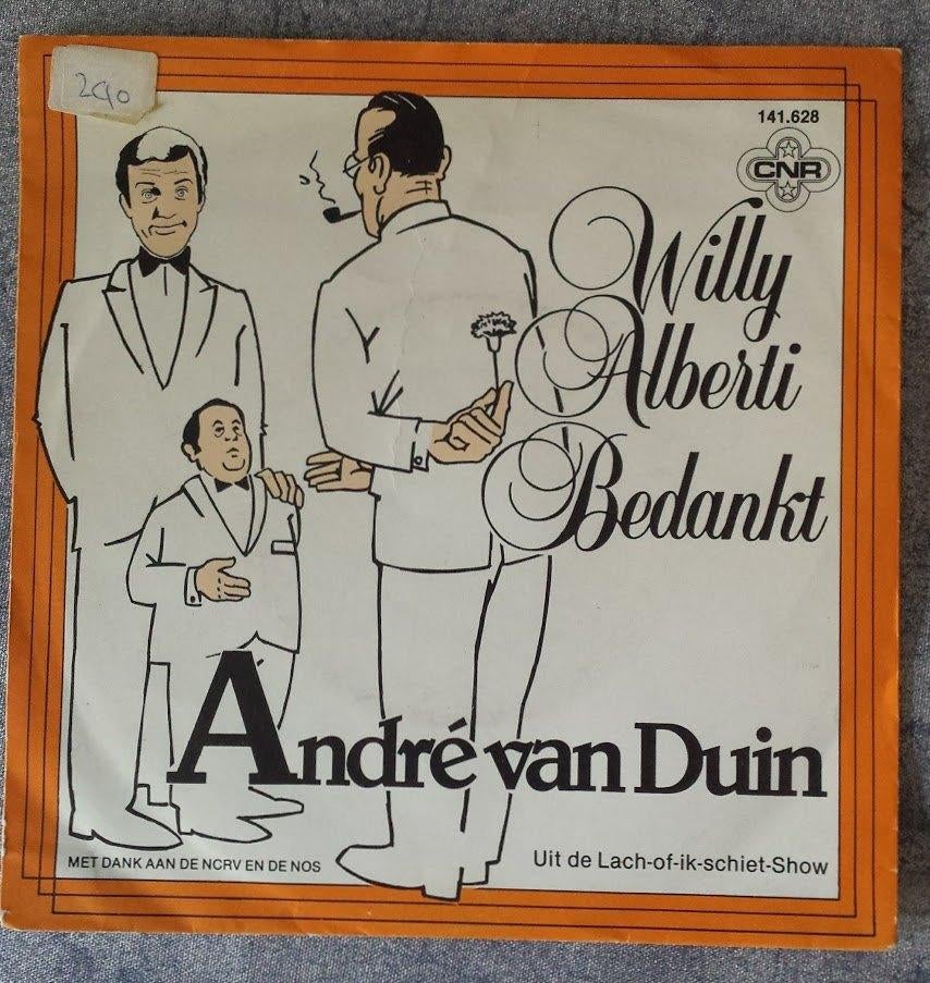Vinyl single: Willy Alberti bedankt [4755]  [CdViSi], 7 inch, Single, Ophalen of Verzenden, Zo goed als nieuw