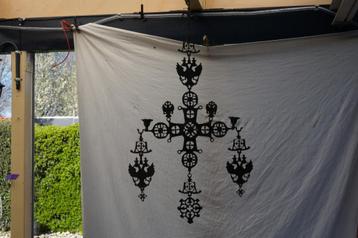 Grieks orthodox kruis / Emaille orthodos kruis beschikbaar voor biedingen